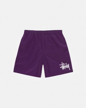 Stussy Big Basic Water Short Women Swimwear Fuchsia | LQA-9984