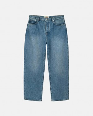 Stussy Big Ol' Jean Denim Men Denim Blue | LIU-9774