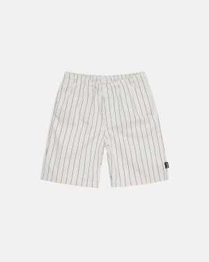 Stussy Brushed Beach Short Men Shorts Beige | GES-1186