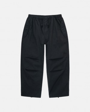 Stussy Nyco Over Trousers Men Pants Black | EEY-1966