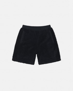 Stussy Sherpa Short Women Shorts Black | BBR-3710