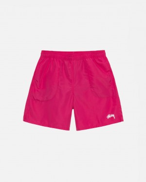 Stussy Water Short Stock Men Shorts Pink | QDQ-4002