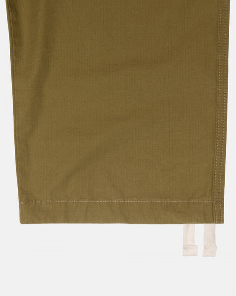 Stussy Beach Pant Ripstop Cargo Men Pants Brown | RLB-3423