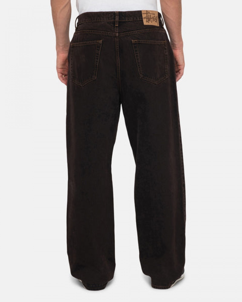 Stussy Big Ol' Jean Denim Men Pants Black | TFT-1052