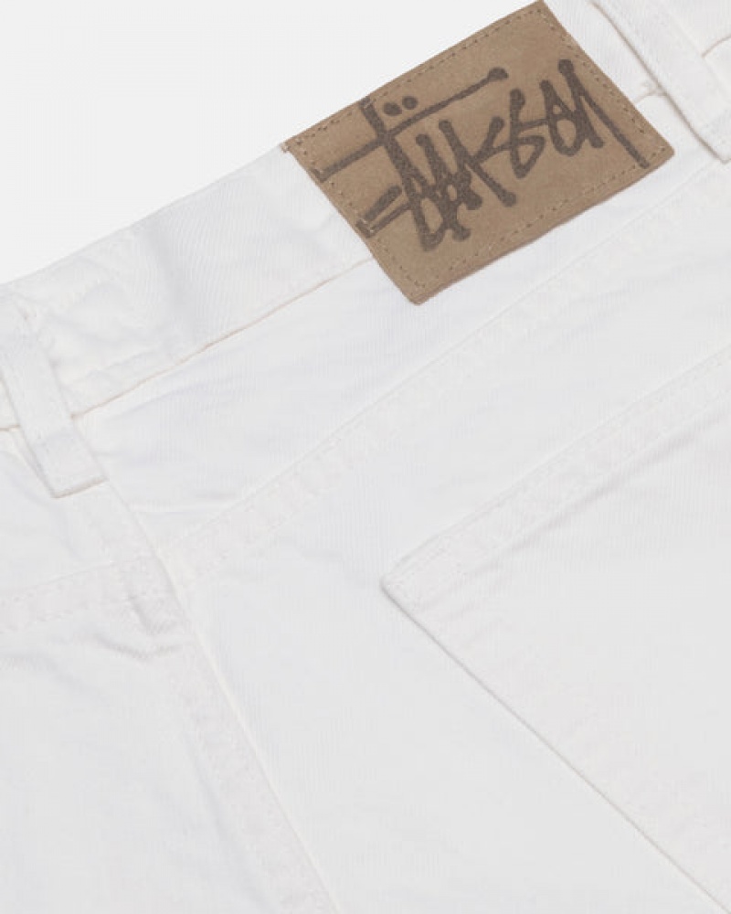 Stussy Big Ol' Jean Overdyed Men Denim Beige | FRY-8327