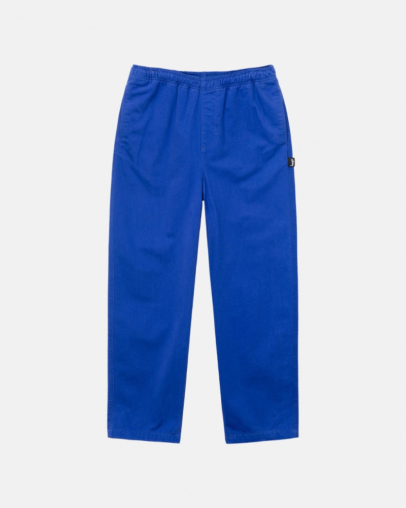 Stussy Brushed Beach Pant Men Swimwear Blue | YUF-6601