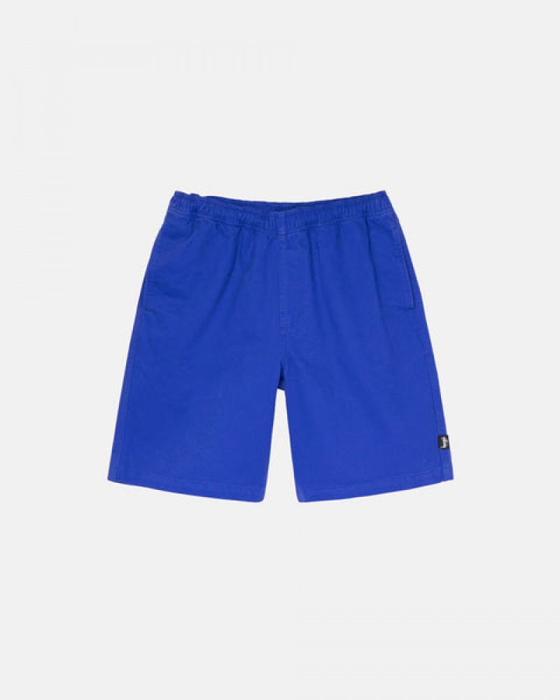 Stussy Brushed Beach Short Men Swimwear Blue | XVS-9242