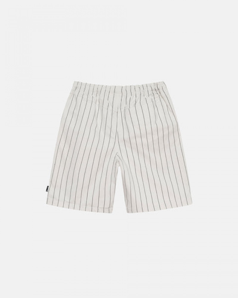 Stussy Brushed Beach Short Women Shorts Beige | SSN-7448