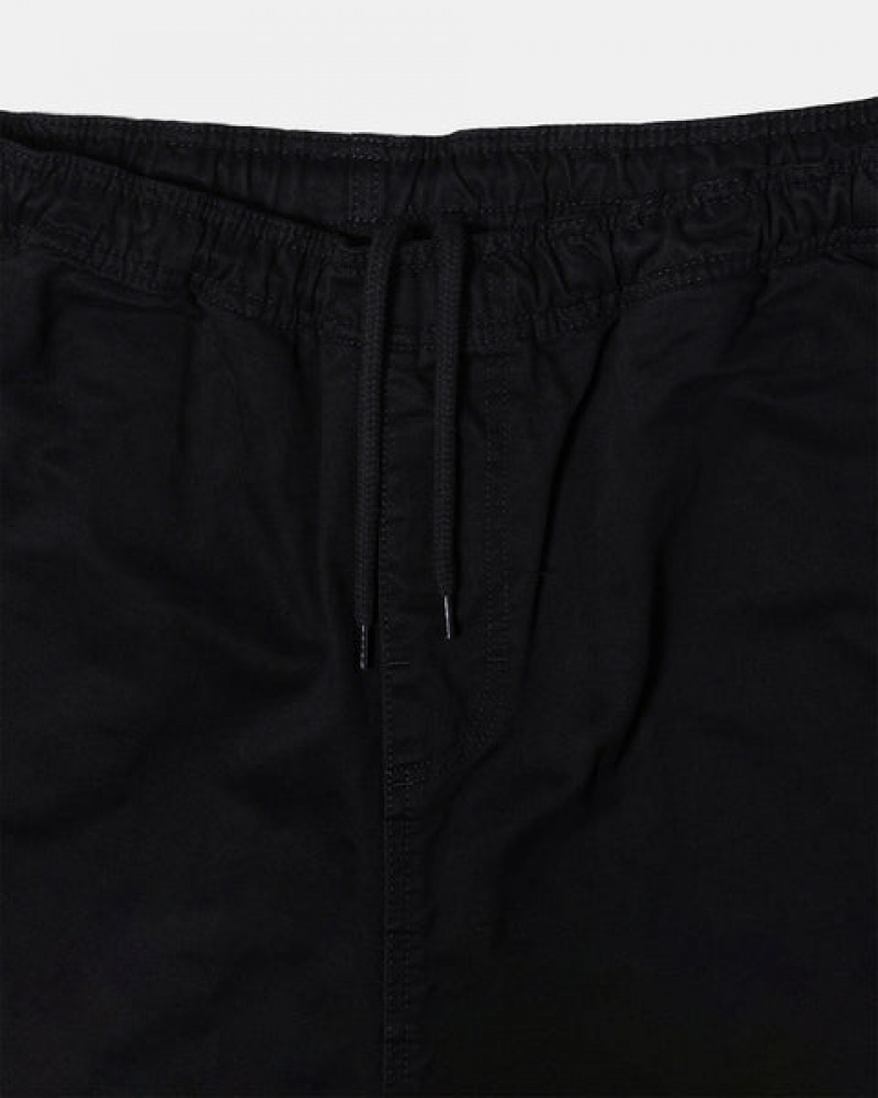 Stussy Brushed Beach Short Women Shorts Black | BYK-7502