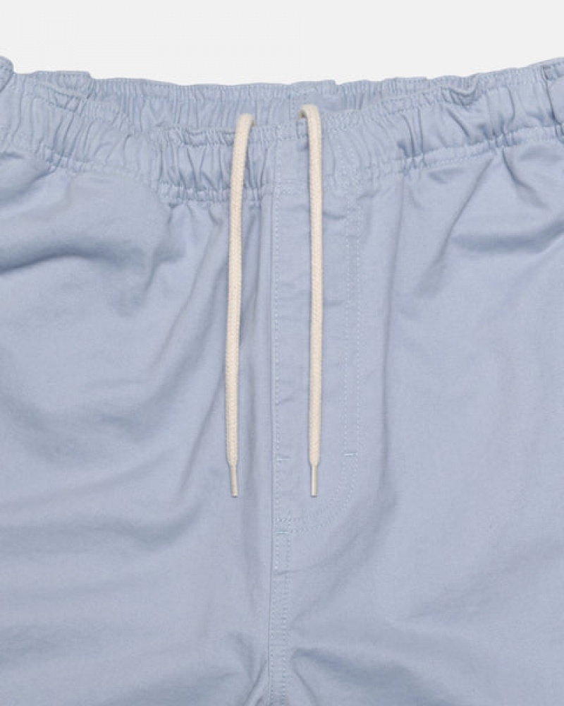 Stussy Brushed Beach Short Women Shorts Blue | NPL-5537