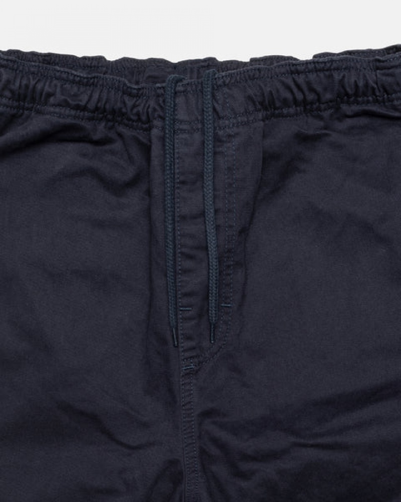 Stussy Brushed Beach Short Women Shorts Navy | HUD-5203