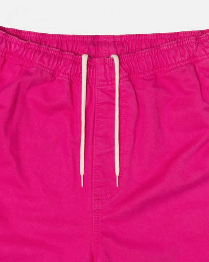 Stussy Brushed Beach Short Women Shorts Pink | EGD-5070