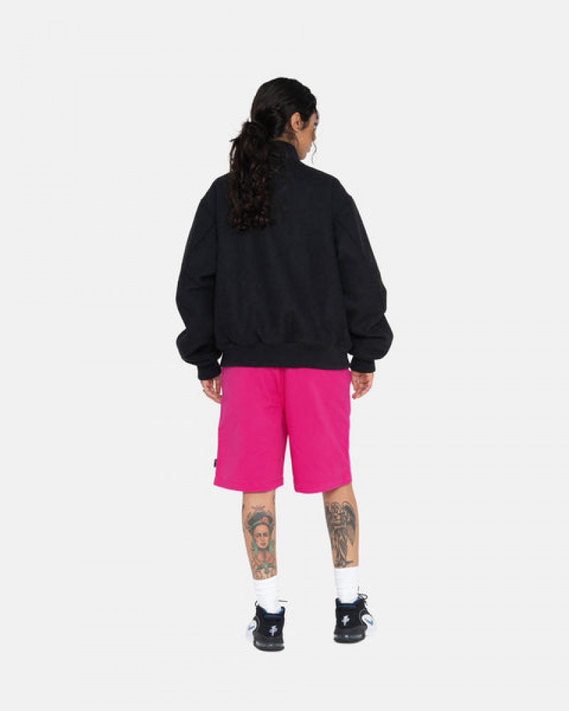 Stussy Brushed Beach Short Women Shorts Pink | EGD-5070