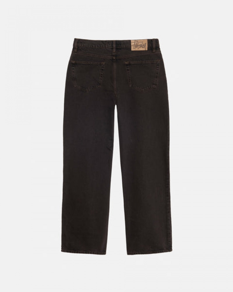 Stussy Classic Jean Denim Men Pants Black | ZHH-7267