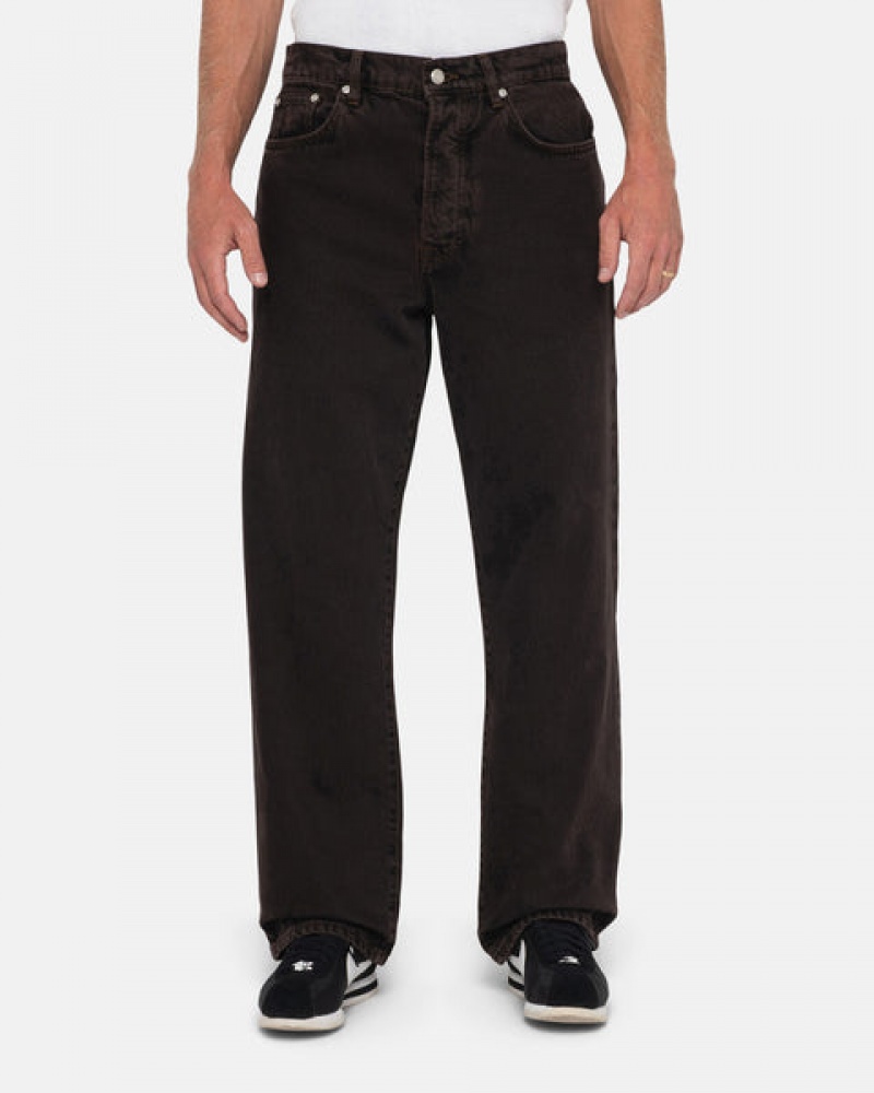 Stussy Classic Jean Denim Men Pants Black | ZHH-7267