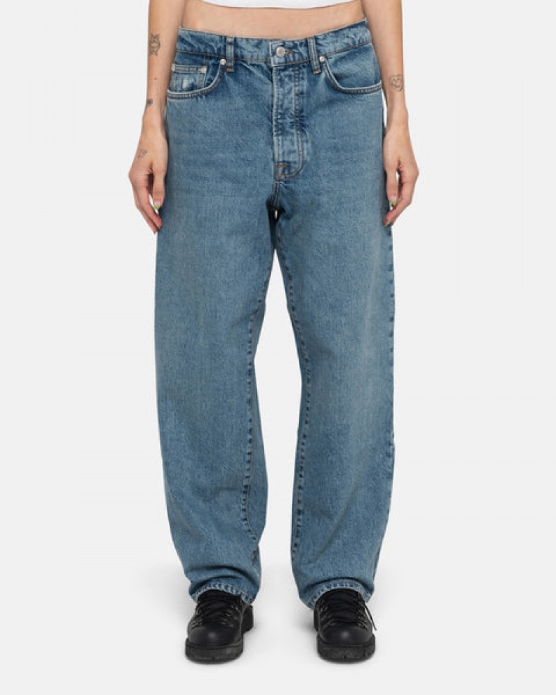 Stussy Classic Jean Denim Men Pants Blue | ZLY-3825