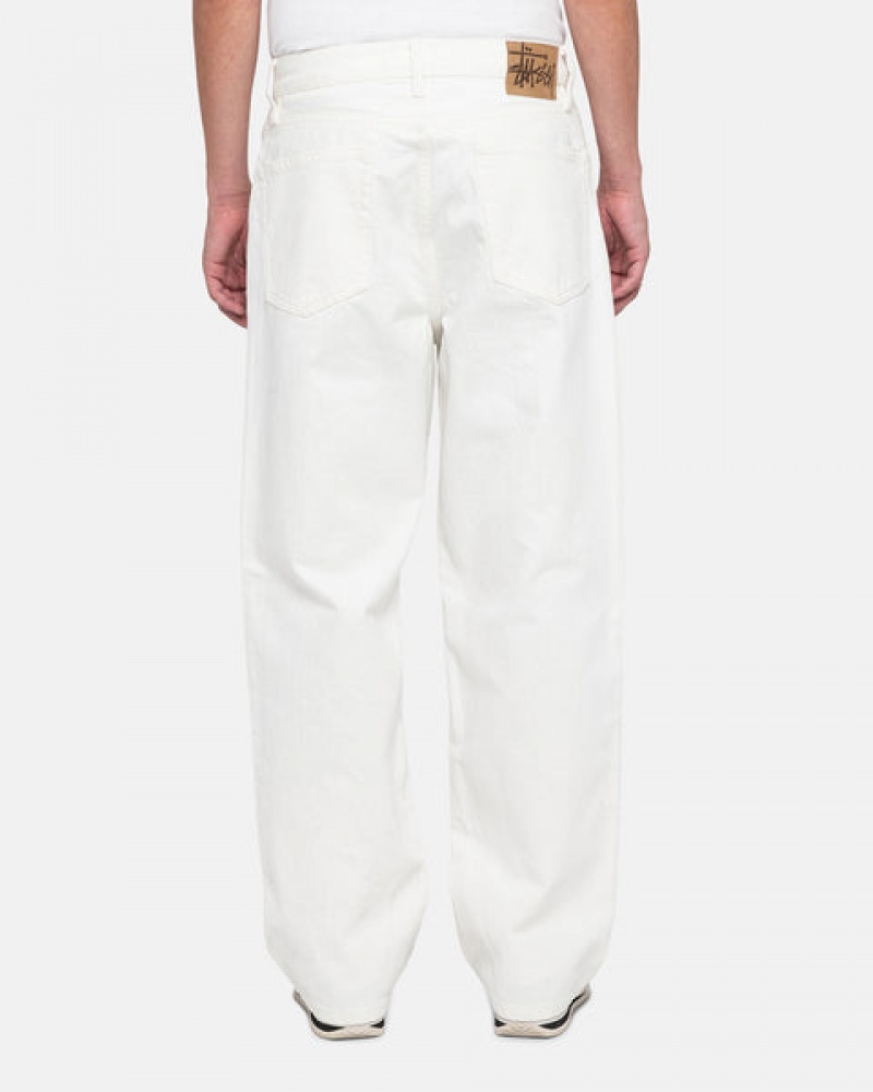 Stussy Classic Jean Overdyed Women Pants Beige | EXI-3419