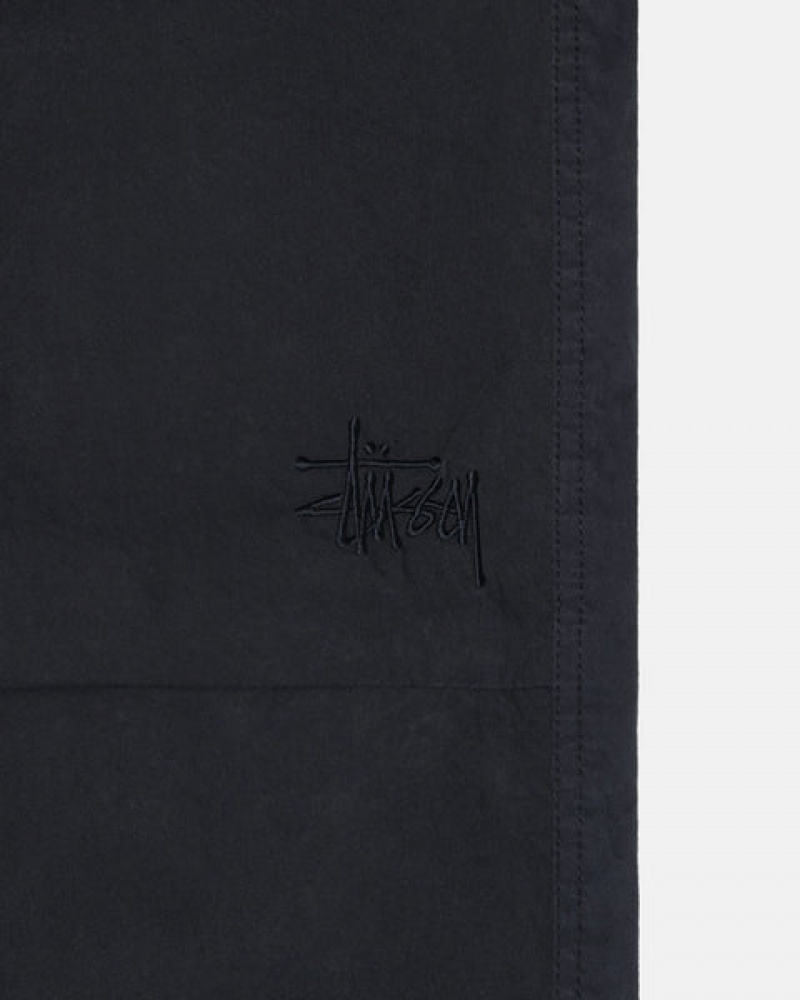 Stussy Nyco Over Trousers Men Pants Black | EEY-1966