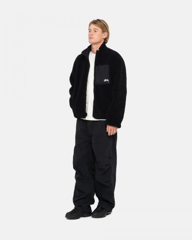 Stussy Nyco Over Trousers Men Pants Black | EEY-1966