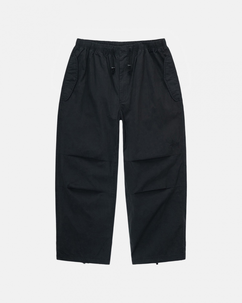 Stussy Nyco Over Trousers Women Pants Black | MZQ-1023