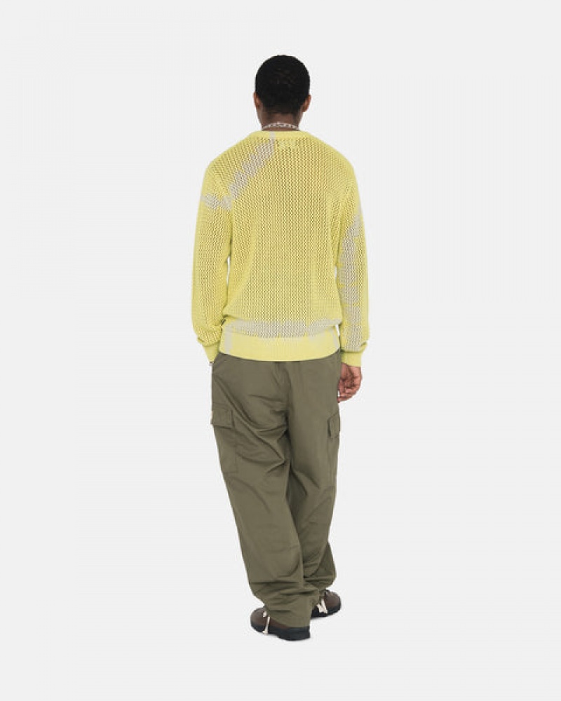 Stussy Ripstop Cargo Beach Pant Men Pants Olive | RYQ-2209