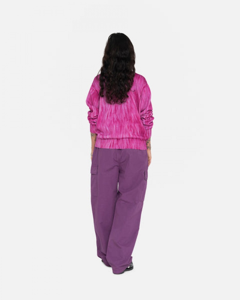 Stussy Ripstop Cargo Beach Pant Men Pants Purple | NJC-0714