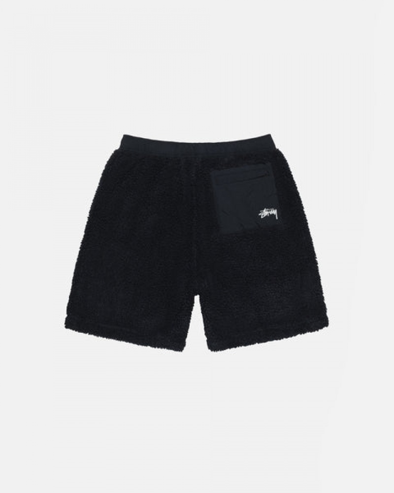 Stussy Sherpa Short Women Shorts Black | BBR-3710