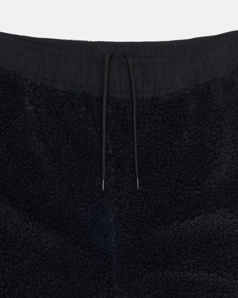 Stussy Sherpa Short Women Shorts Black | BBR-3710