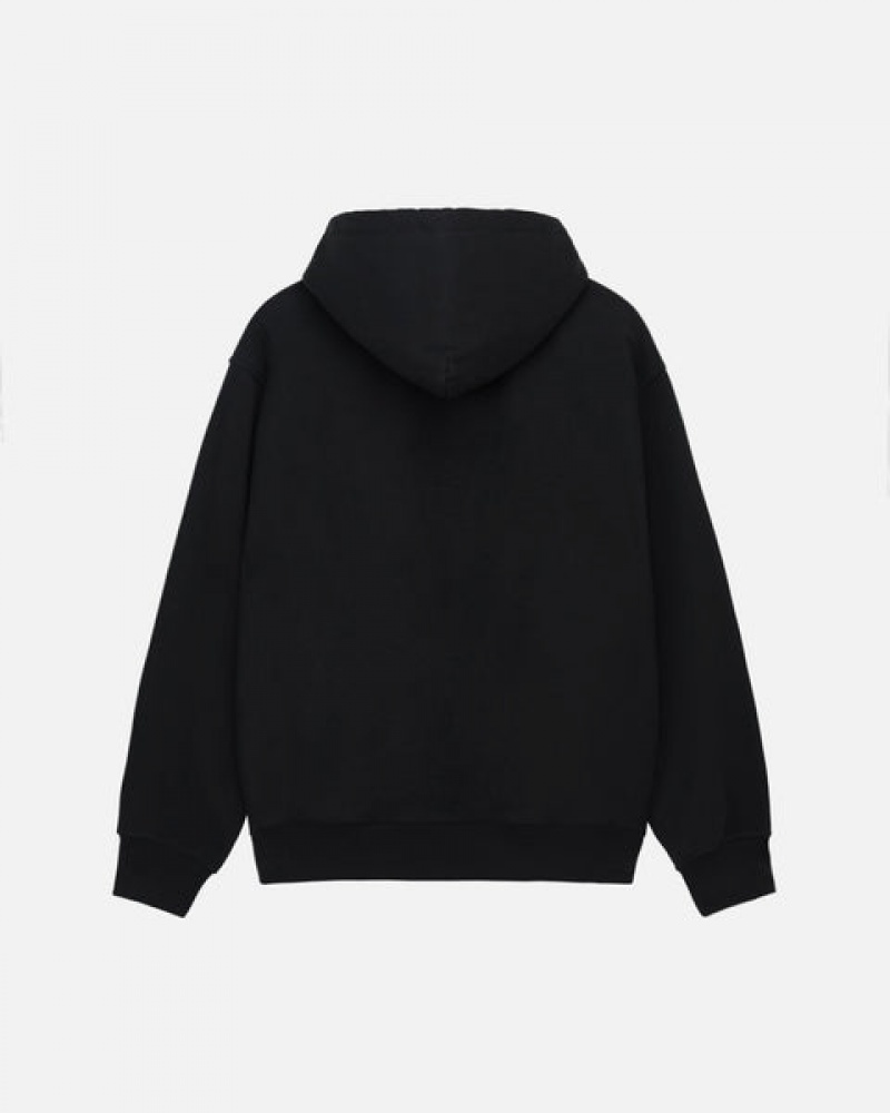 Stussy Soda Can Hoodie Men Hoodie Black | PPA-3202