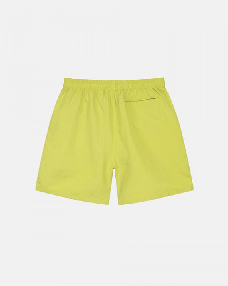 Stussy Stock Water Short Men Swimwear Light Green | UXW-7782