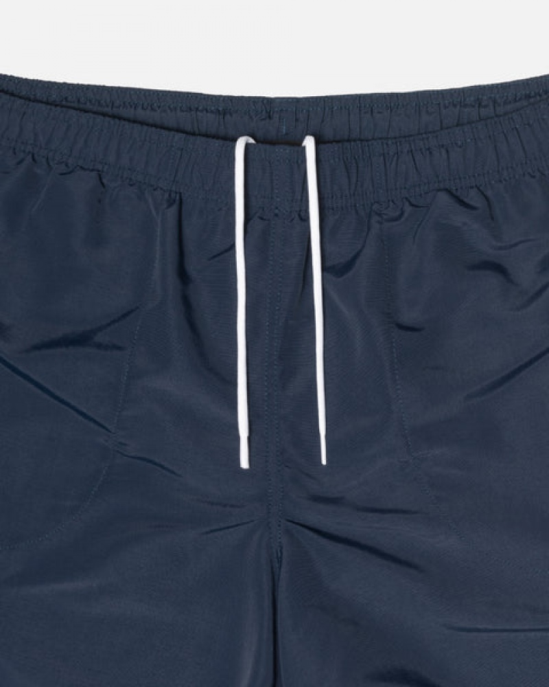 Stussy Stock Water Short Men Swimwear Navy | BVS-7291