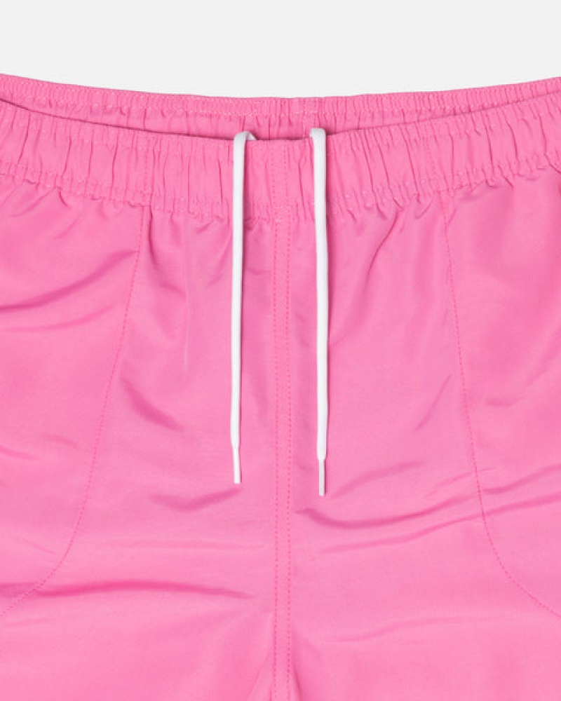 Stussy Stock Water Short Men Swimwear Pink | VME-8260