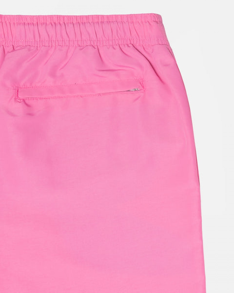 Stussy Stock Water Short Men Swimwear Pink | VME-8260