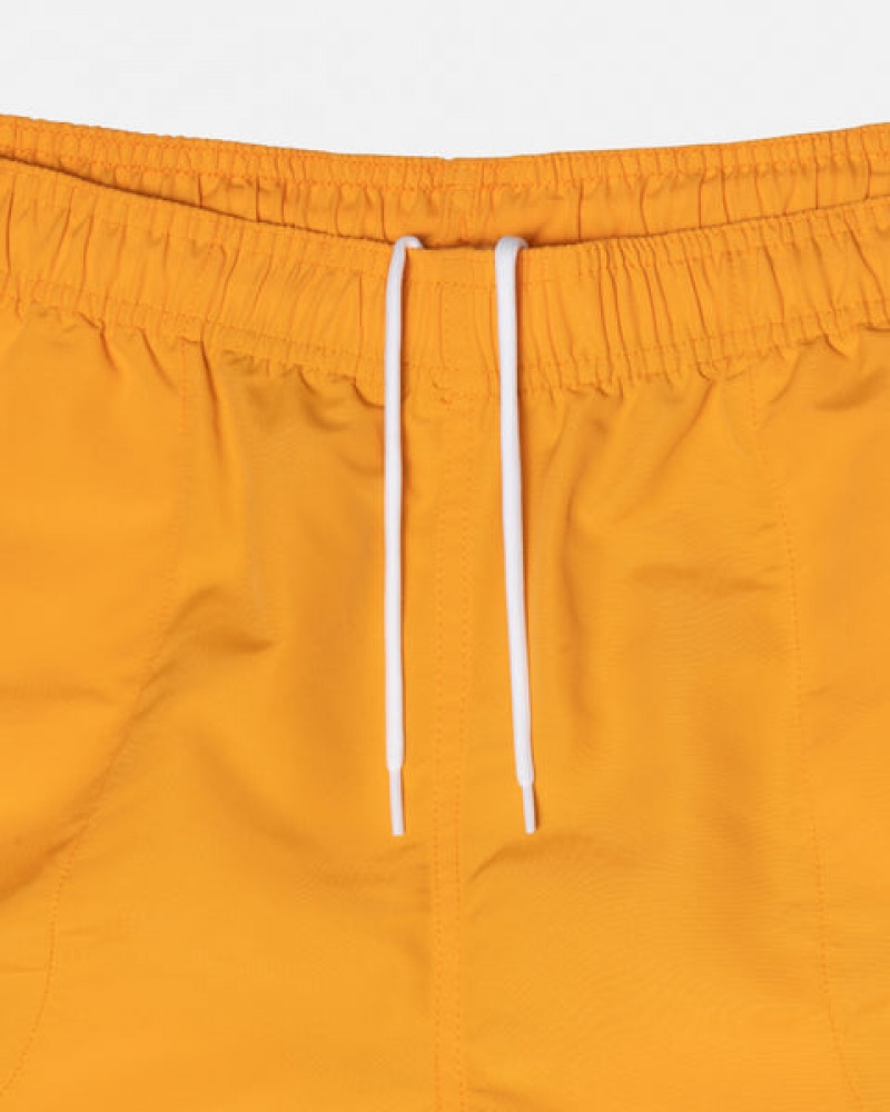 Stussy Stock Water Short Men Swimwear Yellow | RAE-8025