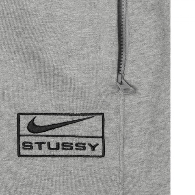 Stussy Fleece Pant Men Sweatpants Dark Grey | SVK-8853