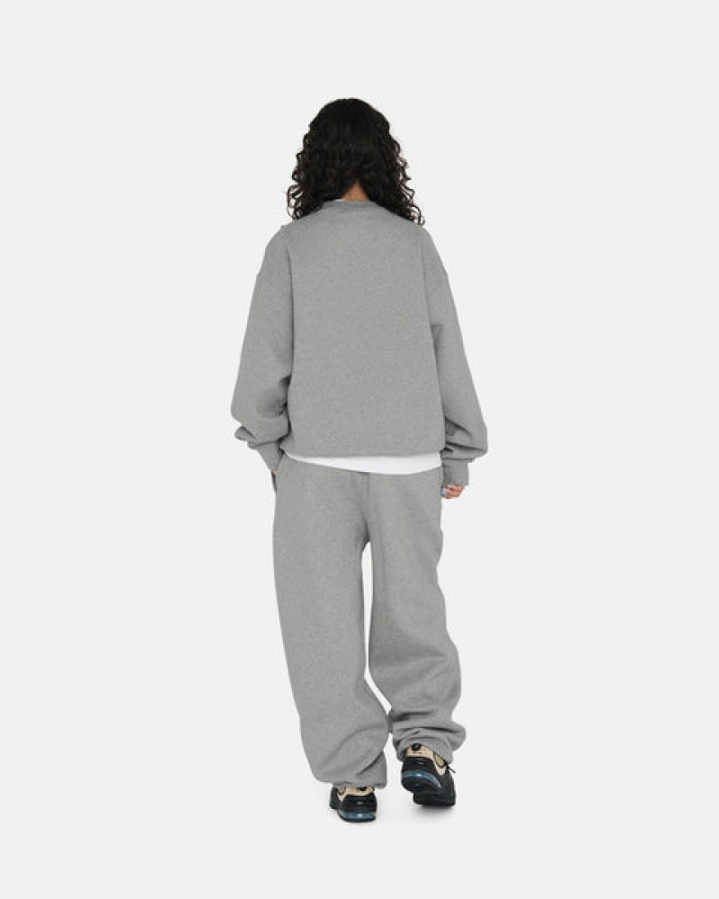 Stussy Fleece Pant Men Sweatpants Dark Grey | SVK-8853