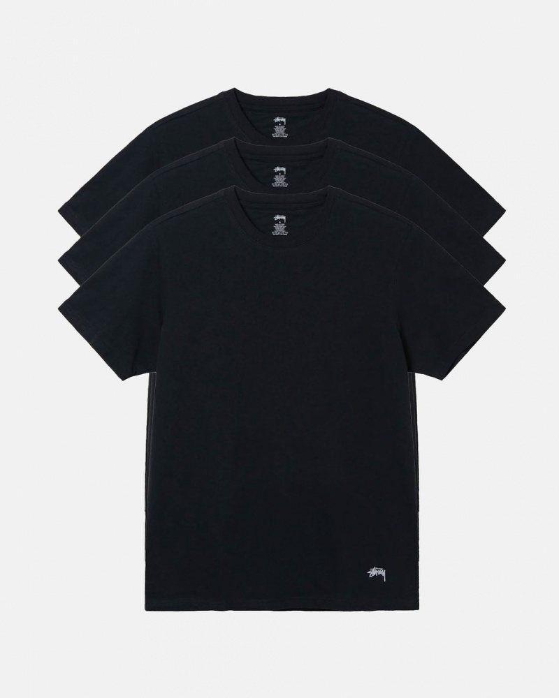 Stussy Stussy Undershirt Women Shirts Black | VZS-3399