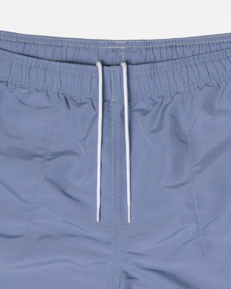 Stussy Surfman Patch Water Short Men Swimwear Blue | QKW-0846