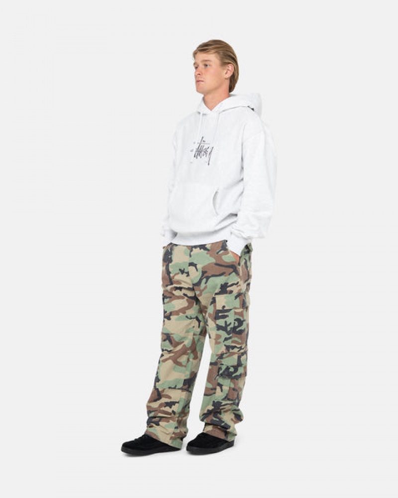 Stussy Surplus Cargo Ripstop Men Pants Camo | KTW-1927