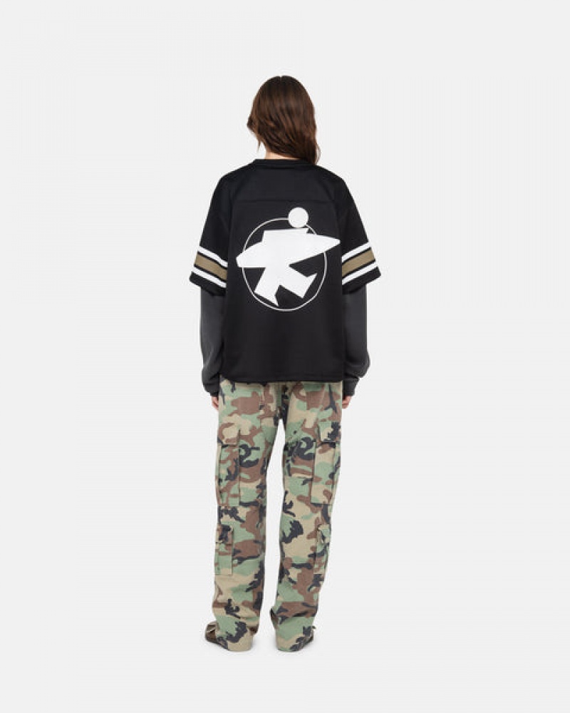 Stussy Surplus Cargo Ripstop Women Pants Camo | BNW-9013