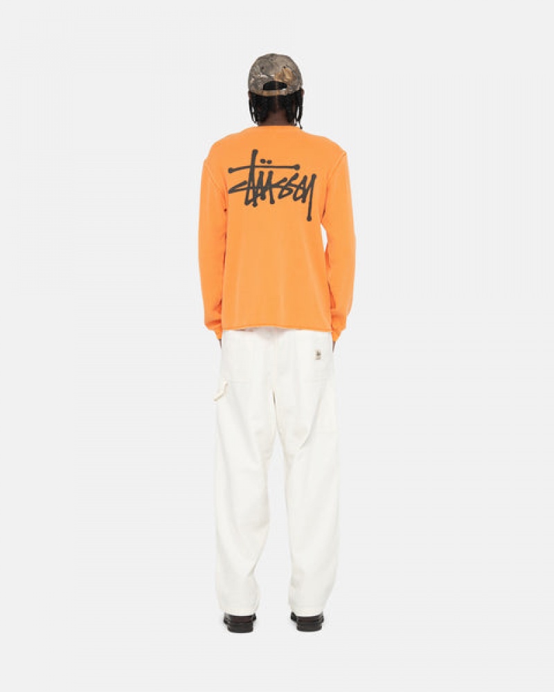 Stussy Work Pant Canvas Men Pants Beige | LOS-1074