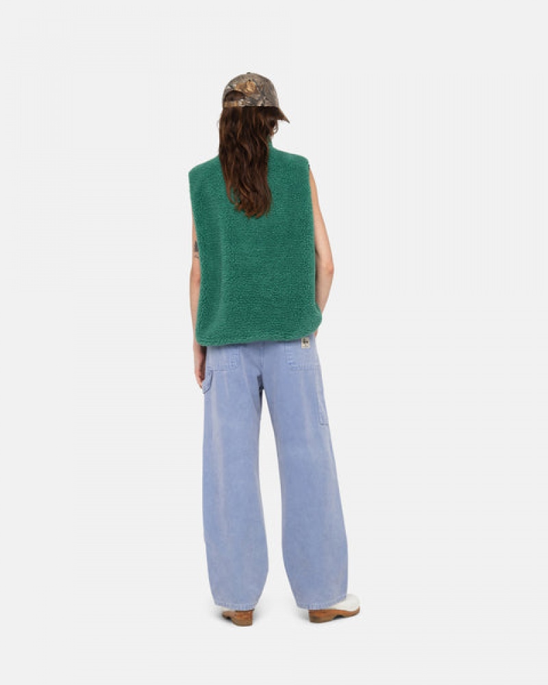 Stussy Work Pant Canvas Women Pants Purple | JUY-9367